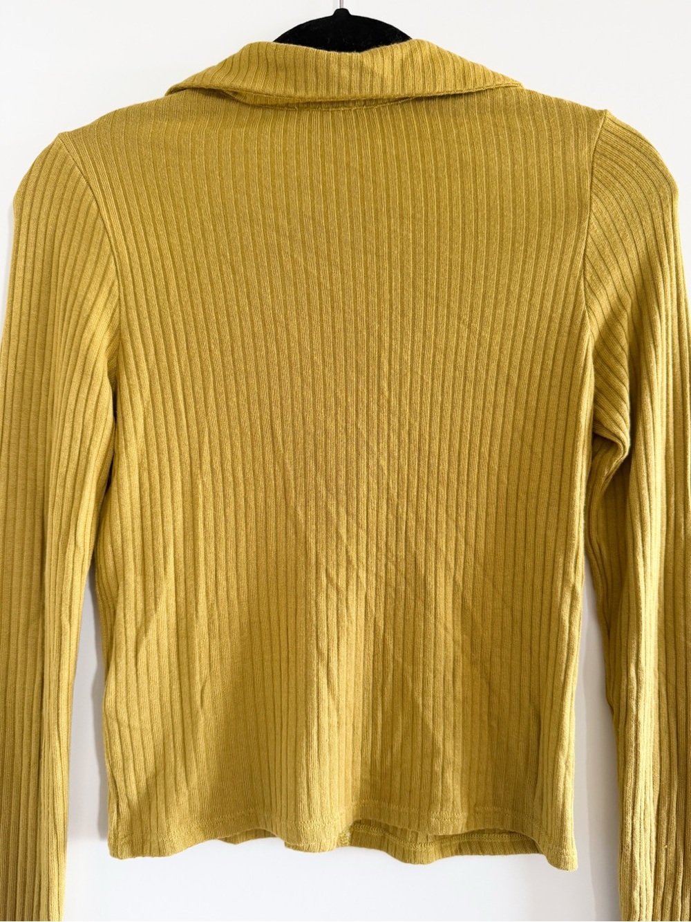Reformation Ribbed Button-Down Collared Top - Picture 13 of 13